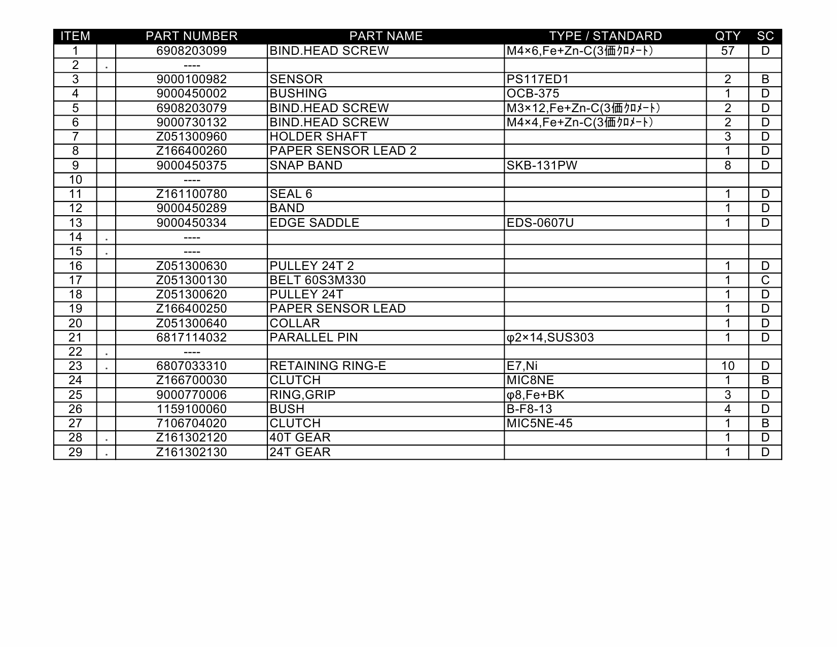 KIP 7100 Parts Manual-2